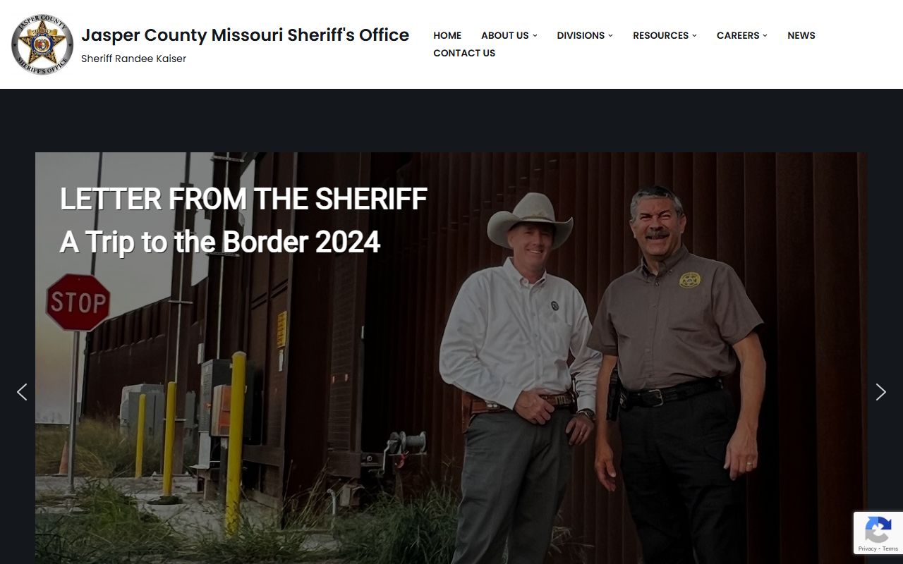 Jasper County Missouri sheriff warrants division records