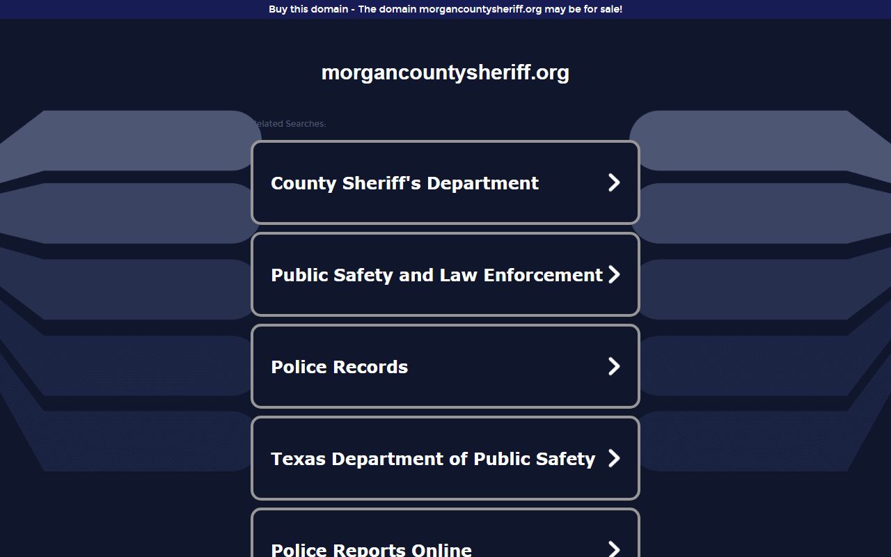 Morgan County Sheriff warrant records office in Versailles Missouri